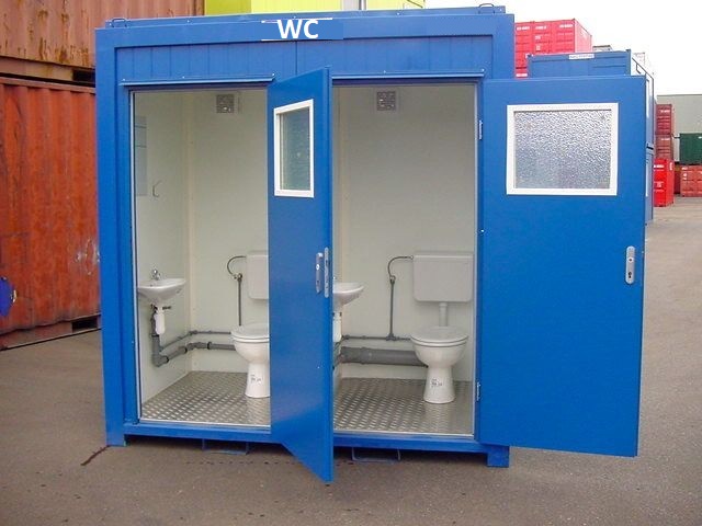 Container nhà vệ sinh 10 feet 2 toilet